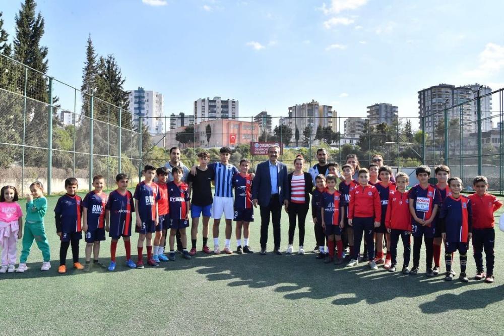 Çukurova Belediye Başkanı Soner Çetin: Amatör kulüplere desteğimiz sürecek