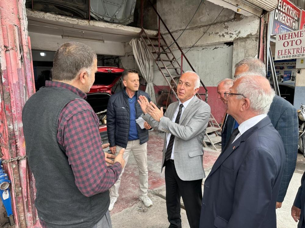 Mehmet Duduoğlu: Sarıseki’ye tır garajı Akçay ve Güzelçay’a 2.tır kamyon garajı yapacağız